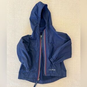 2T LL Bean rain jacket great condition